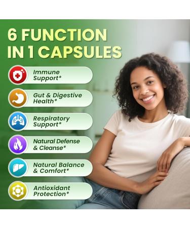 5-IN-1 Oil of Oregano with Black Seed Oil, 99% Carvacrol | Thymoquinone 320 Count Organic Oregano Oil Capsules , Vitamin D3/E/Black Pepper for Absorption, Supports Immune/Gut/Respiratory, Non-GMO 320 Count (Pack of 1) - Buy Online on GoSupps.com