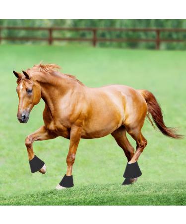 Nobleza Overreach Horse Boots: Durable Neoprene Protection for Equestrian Safety - Buy Online on GoSupps.com