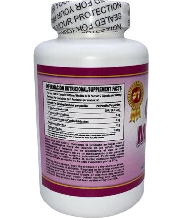 LO+NATURAL Cardo Mariano 60 caps 1000 mg c/u (Milk Thistle) - Herbal Dietary Supplement | Extra Forte - Buy Online on GoSupps.com