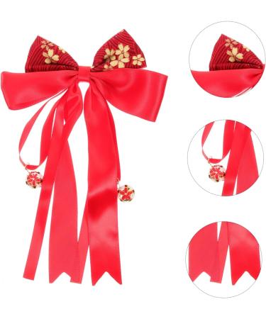 SEWACC elastic hair ties decor hair barrettes for girls hair ties girls hair ties with bows hair ties for girl hair bow hair rope bow hair ties elasticity bow tie girl child fabric - Buy Online on GoSupps.com