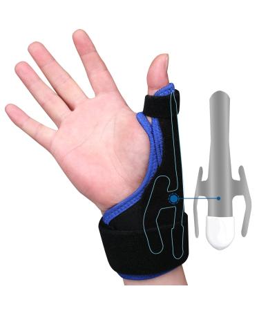 KKOOMI Thumb Support Brace,Thumb Protector,Joint Thumb Splint for Pain Relief, Arthritis, Tendonitis, Sprains, Strains, Carpal Tunnel,Trigger Thumb Immobilizer,Thumb Stabilizer,Left or Right Hands