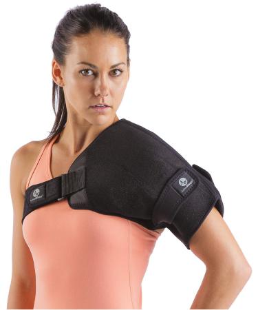 ActiveWrap Shoulder Ice Pack Wrap With Two Reusable Hot & Cold Packs - Rotator Cuff Ice Therapy Large/X-Large