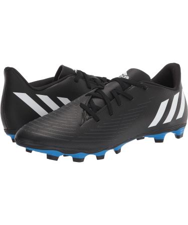 adidas Unisex Edge.4 FG Soccer Shoe 10.5 Black/White/Vivid Red - Buy Online on GoSupps.com