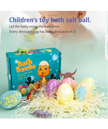 Jurassic Bathing Balls Set - 6PCS Foam Bath Toys for Kids & Adults | Dinosaur Toy Bath Balls with Natural Plant Essence | Ideal for Swimming & Relaxation - Buy Online on GoSupps.com