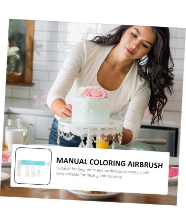 Zerodeko Cake Coloring Duster 1 Set Cake Sprayer Duster Glitter Pump for Cakes Affordable Coloring Sprayer Make up Makeup Tools - Buy Online on GoSupps.com