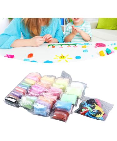 Uadme Air Dry Clay 36 Colors Safe Eco Friendly Hand Eye Coordination Magical Kids Clay with Sculpting Tools for Game Creation - Buy Online on GoSupps.com
