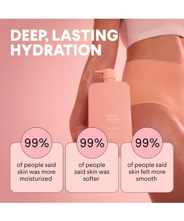 MONDAY HAIRCARE MOISTURE Body Wash with Hyaluronic Acid Shea Butter Coconut Oil & Grapefruit Extract for Normal to Dry Skin 900 mL (Dual Pack) Fresh 450 Fl Oz (Pack of 2) - Buy Online on GoSupps.com