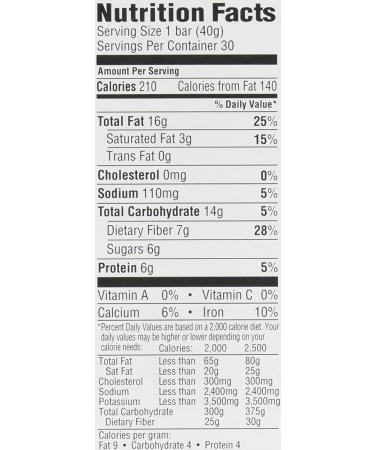 Kirkland Signature Nut Bars 30-Pack, 42.3 oz - Healthy Snack Bars, Gluten-Free - Buy Online on GoSupps.com