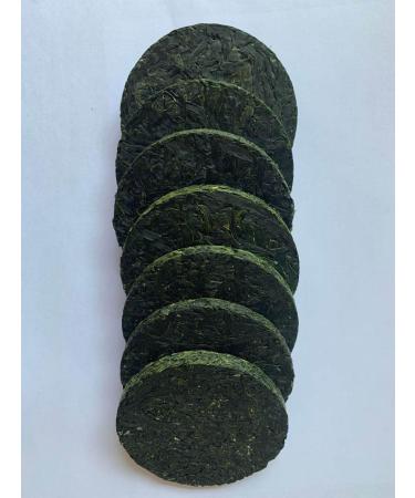 Round cake of dried organic compressed kelp - Rich in iodine and nutrients - Sand-free - Ready to bake (1) - Buy Online on GoSupps.com
