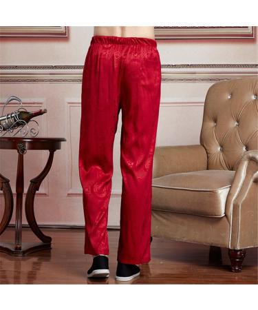 Shanghai Story Faux Silk Kung Fu Pants Men's Tai Chi Trousers X-Large | Martial Arts 06 - Buy Online on GoSupps.com