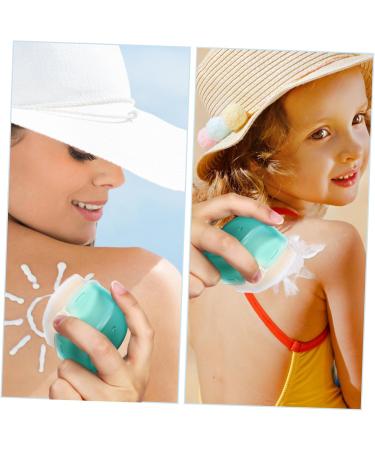 Hoement Sunscreen Brush Sunblock Brushes Sunscreen for Face Sun Block Applicator Makeup Brush Loose Powder Brush Face Brush Flat Top Foundation Brush Foundation Brush Short Fiber Wool - Buy Online on GoSupps.com