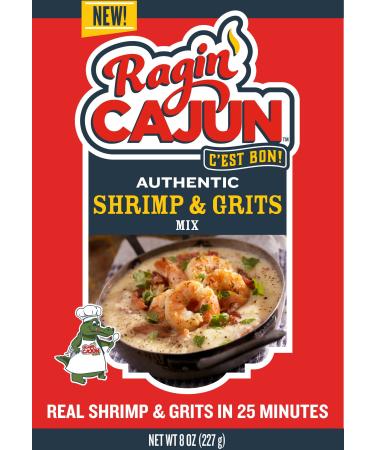 Ragin Cajun Shrimp and Grits 8oz (Pack of 3) Shrimp and Grits 8 Ounce (Pack of 3)