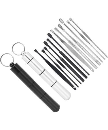 12pcs Ear Pick Earwax Removal Kit - Ear Cleansing Tools with Storage Box - Buy Online on GoSupps.com