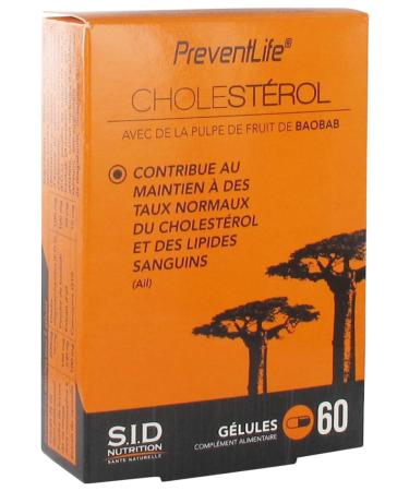 S.I.D Nutrition PreventLife Cholesterol 60 Capsules