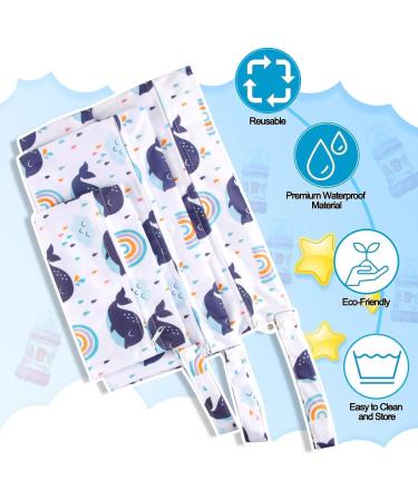 Ekong Diaper Pockets Wetbags - Waterproof Washable 3-Piece Organizer for Toddler Diapers Travel Gym Beach & Pool - Buy Online on GoSupps.com