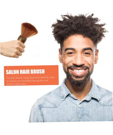 Ipetboom Hair Brush Removing Broken Hair Simple Cleaning Brush for Hairdressing Home Use Ergonomic Handle Comfortable Touch Design for Ears Neck Areas - Buy Online on GoSupps.com