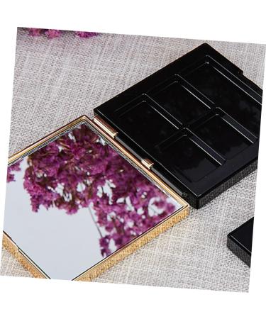 DRESSOOS 2 Pcs Empty Eyeshadow Dish Black Eye Shadow Girl Empty Eyeshadow Containers Eyeshadows DIY Eyeshadow - Buy Online on GoSupps.com
