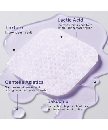 depology Blemish & Tone Toner Pads Upgraded Helps Fade Dark Spots Facial Pads & Uneven Skin Tone with Lactic Acid Bakuchiol & Centella Daily Exfoliating for Sensitive Skin - Buy Online on GoSupps.com