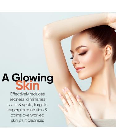 Kojic Acid Soap for Hyperpigmentation & Skin Brightening - Turmeric Papaya Dark Spot Cleanser - Reduces Acne Scars & Evens Tone - USA Made Body Wash for All Skin Types - Buy Online on GoSupps.com