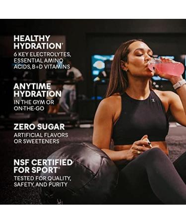 Buy XTEND Healthy Hydration Lemon Lime | Zero Sugar Electrolyte Drink Mix | 6 Electrolytes & Amino Acids | NSF Certified | 15 Servings Pack of 1 - Buy Online on GoSupps.com
