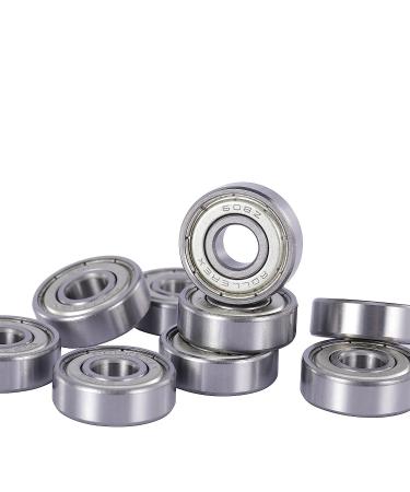 Rollerex 608ZZ ABEC-1 Wheel Bearings - 20-Pack Carbon Steel for Roller Skate Wheels, Inline, Roller Blade, Skateboard, RipStik & More - Buy Online on GoSupps.com