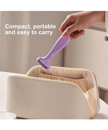 Premium Women's Razor for Gentle Shaving - Intimate Care & Body Hair Cutter in Purple - Buy Online on GoSupps.com