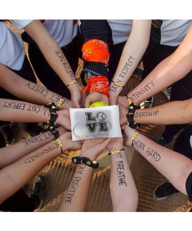 Hicarer 36-Piece Softball Team Gifts Set: Bracelets, Makeup Bag, Scrunchies - Ideal for Women, Men, and Teams - Buy Online on GoSupps.com