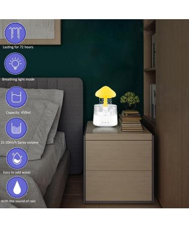 Rain Cloud Humidifier & Diffuser | 7-Color LED Aromatherapy Night Light for Home & Office - Buy Online on GoSupps.com