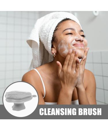 Beavorty Face Brush Face Scrubber Brush Face Exfoliation Brush Female Facial Brush Shower Body Scrubber Silicone Face Scrubber Silicone Brush Face Exfoliator Clean Man Silica Gel Bath Brush - Buy Online on GoSupps.com