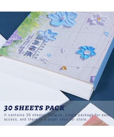 Paul Rubens Acid-Free Pastel Paper A5 Size 30 Sheets - 112lbs/240gsm for Oil and Soft Pastels, Mixed Media - 5.8 x 8.3 - Buy Online on GoSupps.com