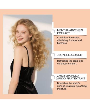 Zasdvn Moisturizing shampoo 100 ml soothing hair and scalp cleanser moisturizing shampoo with fruit extracts for men women seniors damaged by dryness frizz thickening - Buy Online on GoSupps.com