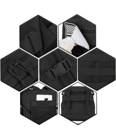 QT&QY 45L Military Tactical Backpack - Army Assault Pack for 3-Day Bug Out Bag Hiking Treeking Rucksack - Black - Buy Online on GoSupps.com
