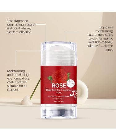 Lot de 6 baumes cr me parfum s la rose - D odorant en stick naturel la rose - Protection durable 24 heures contre les odeurs des aisselles - Doux et non irritant - Hydratant et apaisant - Doux 6 pi ces. - Buy Online on GoSupps.com