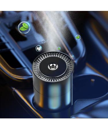 Portable 260ml Car Humidifier & Aromatherapy USB Device | Adjustable 3 Gears Automatic Induction Colorful Light - Ideal for Home & Car Use (Black - Buy Online on GoSupps.com