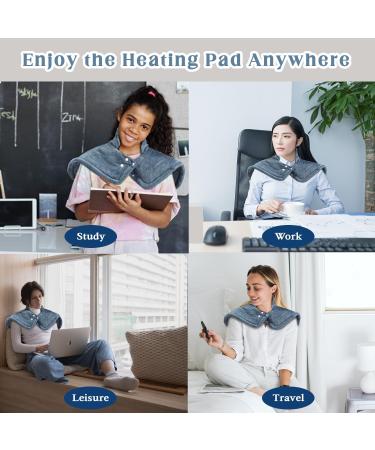 Volenx Electric Heating Pillow for Back Shoulder & Neck Automatic Shut-Off | Ideal Gift for Family & Friends - Buy Online on GoSupps.com