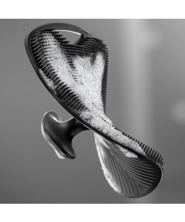 MANSCAPED Body Buffer: Premium Silicone Scrubber for Nourishing, Exfoliating & Cleansing Skin - No-Slip Handle, Lather-Boosting Bristles - Easy to Clean (1-Pack) - Buy Online on GoSupps.com