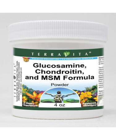 Glucosamine Chondroitin and MSM Formula Powder (4 oz ZIN: 512095) - 3 Pack