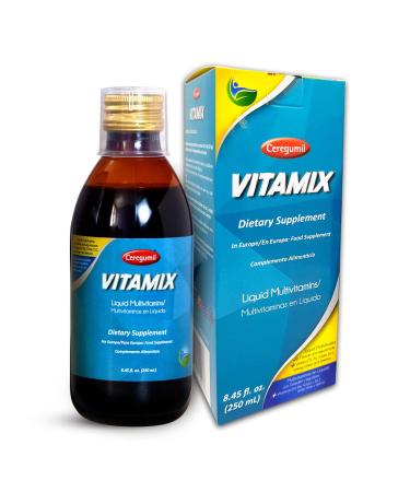 Ceregumil - Vitamix Liquid Multivitamin with Cereals Honey Legumes Vitamins D3 B6 & B12 Folate and Selenium Liquid Multivitamin for Men Women Kids Teens and Seniors 8.45fl oz 8.45 Fl Oz (Pack of 1)
