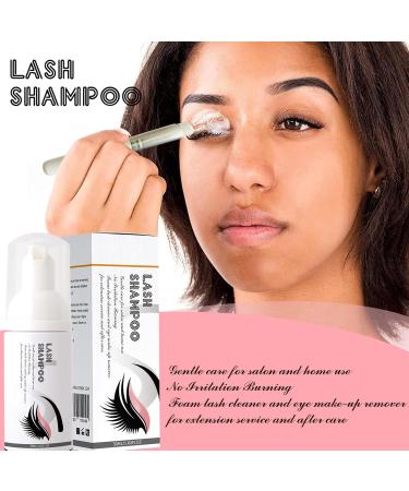  bellv Eyelash Shampoo - 30 ml - Gentle Cleanser for Eyelash Extensions - Foaming Eyelid Cleanser - Eyelash Extension Shampoo - Non-Irritant Eyelid Cleanser - - Buy Online on GoSupps.com