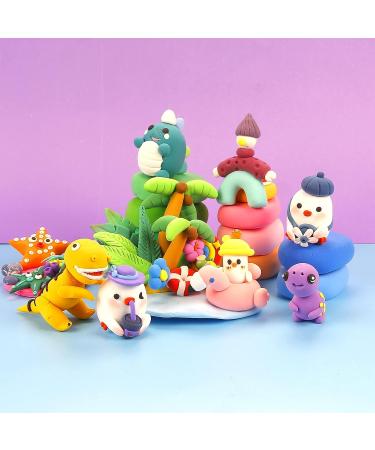 Yoimisk Air Dry Clay Kits - 36 Colors | Non-Toxic Modeling Clay for Kids | Ultra-Light & Safe | Perfect Gift Idea - Buy Online on GoSupps.com