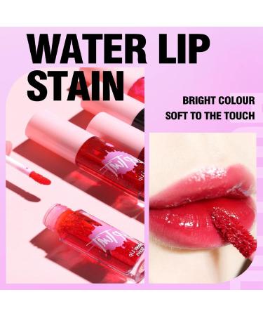 Shop 6 Colors Lip Tint Stain Set | Korean High Pigment Lip Gloss & Cheek Tint - Long-lasting Moisturizing & Waterproof - Buy Online on GoSupps.com