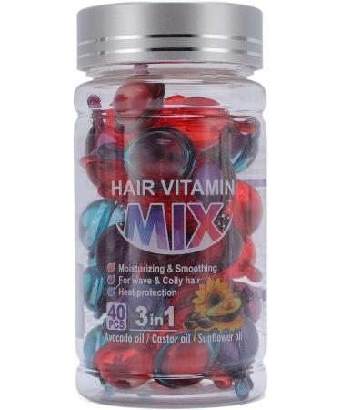  Dioche Dioche Hair Vitamin Capsules Deep Moisturizing Hair Oil Capsules Nourishing Hair Serum Capsules for All Hair Types Lightweight and Non-Slip - Buy Online on GoSupps.com