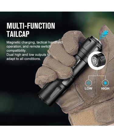 OLIGHT Odin Mini 1250 Lumens Compact Rechargeable Mlok Weaponlight | Remote Switch | 240m Beam Distance | Black - Buy Online on GoSupps.com