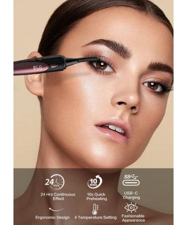Fast Heating Electric Eyelash Curler - 24H Long Lasting Type C Rechargeable Perfect for International Shipping - Buy Online on GoSupps.com