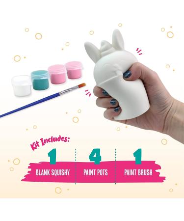 Doodle Hog Bunny Paint Your Own Squishies Kit - Arts & Crafts Gift for Kids - Easter Basket Stuffer - Buy Online on GoSupps.com