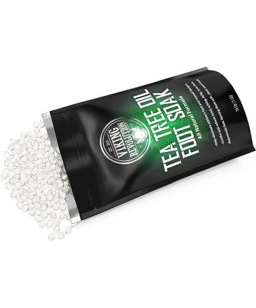 Tea Tree Oil Foot Soak with Epsom Salt for Athletes Foot and Odor - Soothes Soreness and Detoxifies Feet - Buy Online on GoSupps.com