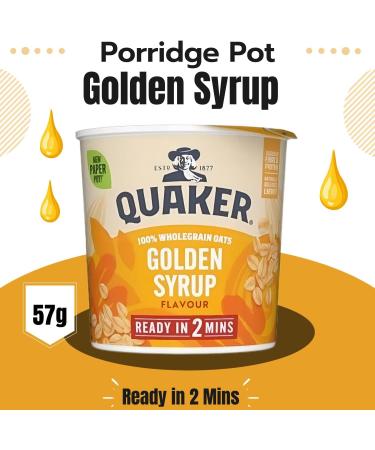 Quaker Oats Pick N Mix - Choose From 6 Flavours |Banana & Strawberry Apple & Blueberry Golden Syrup Original Porridge Oat Chocolate Orange Oat Caramel Fudge - Pack of 2 59.00 g (Pack of 2) - Buy Online on GoSupps.com