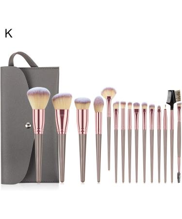 Worparsen Foundation Brush Soft Ergonomics Handle Portable Bristled Makeup Brush Kit for Girl K - Buy Online on GoSupps.com