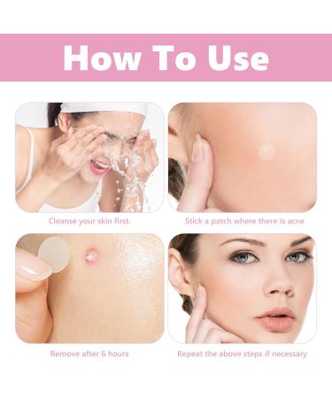 Dohia Pimple Patches - Hydrocolloid Acne Absorbing Cover for Face & Body | Invisible Tea Tree & Calendula Oil | 80 Patches - Buy Online on GoSupps.com