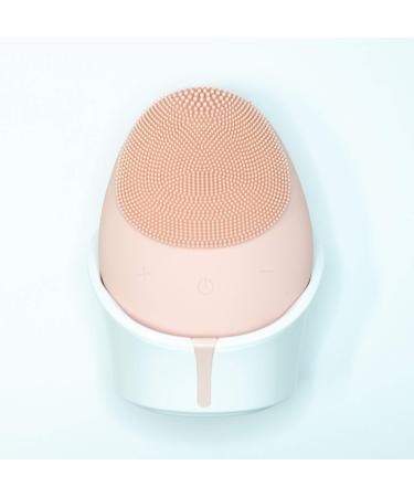 SYL Swan Egg Shape Wireless Silicone Facial Cleansing Brush Cleanser & Massager Silicone Vibrating IPX6 Waterproof Facial Cleansing (Millennial)